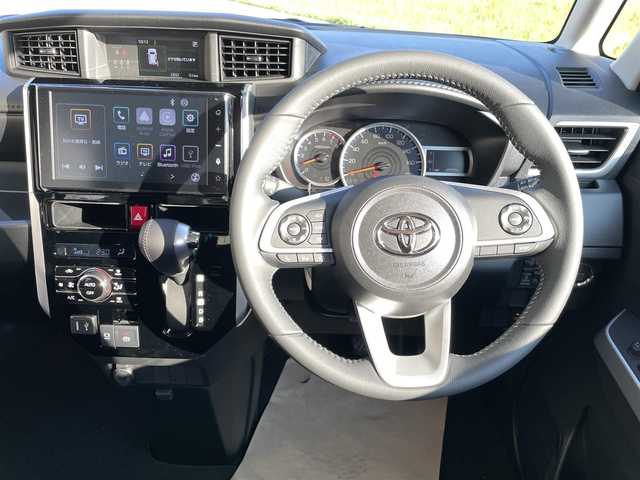 トヨタ ルーミー カスタムG－T 長崎県 2025(令7)年 0.1千km ブラックマイカメタリック/パールホワイト2トーン ワンオーナー/モデリスタエアロ（F/S/R下）/純正ディスプレイオーディオ/（Bluetooth/フルセグ）/全方位カメラ/衝突軽減システム/レーンアシスト/レーダークルーズ/両側パワースライドドア/電動格納ミラー/オートライト/スマートキー/プッシュスタート/純正15インチAW