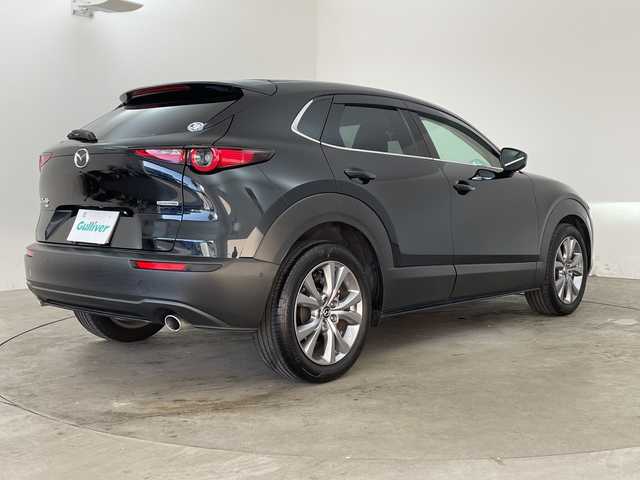 マツダ ＣＸ－３０ XD Lパッケージ 兵庫県 2021(令3)年 2万km ジェットブラックマイカ ・4WD/・ワンオーナー/・i-ACTIVSENSE/・車間制御/・速度標識検知/・ドライバーモニタリング/・前側方接近車両検知/・後側方接近車両検知/・車線逸脱警報システム/・BSM/・レーンキープアシスト/・ディスタンス＆スピードアラート/・スマートブレーキサポート/・スマートブレーキサポート（後進時）/・前後コーナーセンサー/・レーダークルーズコントロール/・オートマチックハイビーム/・純正ナビ＆フルセグ＆BT＆DVD＆HDMI/・全方位カメラ/・HUD/・黒革シート/・前席シートヒーター/・運転席パワーシート/・運転席メモリーシート/・ステアリングヒーター/・ステアリングリモコン/・純正前後ドライブレコーダー/・ビルトインETC/・スマートキー/・スペアキー/・プッシュスタート/・LEDヘッドライト/・フォグ/・オートライト/・純正18インチアルミホイール/・トノカバー