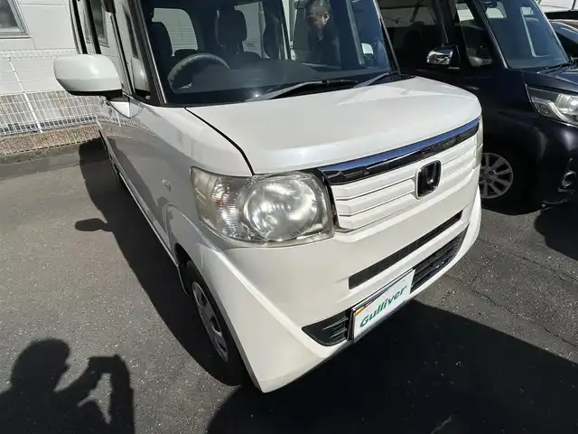 ホンダ Ｎ ＢＯＸ G Lパッケージ 静岡県 2012(平24)年 15.7万km プレミアムホワイトパール 両側電動スライドドア/ステアリングスイッチ/純正オーディオ/純正フロアマット