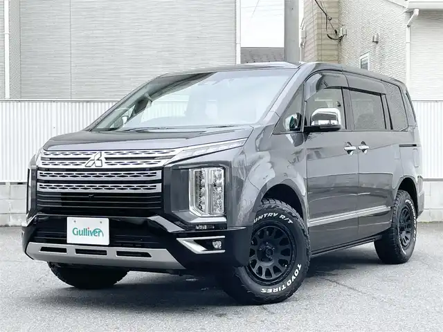 三菱 デリカＤ：５ P 栃木県 2021(令3)年 3.6万km アイガーグレーM/ダイヤモンドブラックマイカ ワンオーナー/メモリナビ/（DVD/CD/HDMI/BT/USB/SD/TV）/CD録音/走行中TV視聴可能/リアモニター/全方位カメラ/ペイントタイヤ（TOYOTIRES）/両側パワースライドドア/オートステップ/パワーバックドア/ドライブレコーダー/シートヒーター/ハンドルヒーター/クルーズコントロール/パドルシフト/ドアバイザー/保証書/取説/スペアキー
