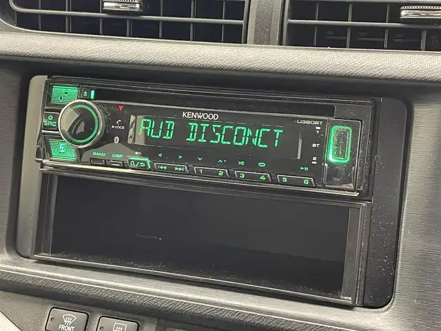 トヨタ アクア S 滋賀県 2012(平24)年 8.4万km スーパーレッドⅤ 社外オーディオ/【Bluetooth/CD/USB/AUX】/LEDヘッドライト/オートライト/ETC/プッシュスタート/スマートキー/ステアリングリモコン/純正フロアマット