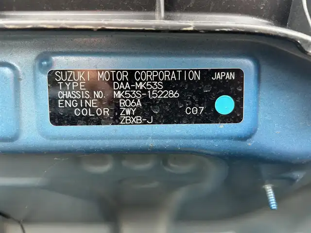 スズキ スペーシア HYBRID X 福島県 2018(平30)年 4.6万km ブリスクブルーM 社外アンドロイドディスプレイオーディオ/プッシュスタート/アイドリングストップ/両側パワースライドドア/D席シートヒーター/レーンキープアシスト/衝突軽減防止/横滑り防止/社外14インチAW/スペアキー１本/純正フロアマット/ドアバイザー/ETC