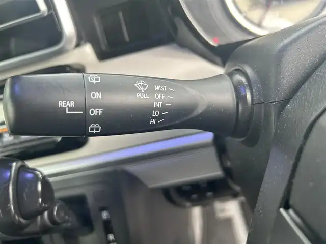スズキ スペーシア HYBRID X 福島県 2018(平30)年 4.6万km ブリスクブルーM 社外アンドロイドディスプレイオーディオ/プッシュスタート/アイドリングストップ/両側パワースライドドア/D席シートヒーター/レーンキープアシスト/衝突軽減防止/横滑り防止/社外14インチAW/スペアキー１本/純正フロアマット/ドアバイザー/ETC