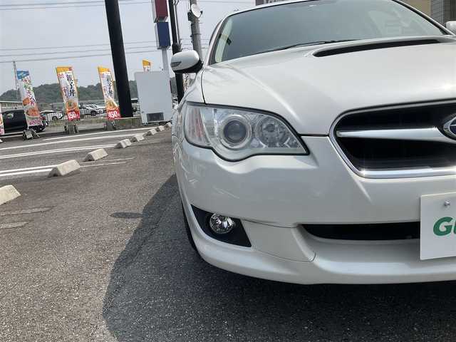 スバル レガシィ ツーリングワゴン 2．0GT 滋賀県 2008(平20)年 5.4万km サテンホワイトパール 水平対向4気筒2.0ターボ/フルタイム4WD/5MT車/純正17インチアルミホイール/純正HIDヘッドライト/純正６連装CDチェンジャー/運転席パワーシート/社外ETC/保証書/取扱説明書/スペアキーあり