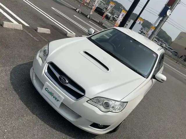 スバル レガシィ ツーリングワゴン 2．0GT 滋賀県 2008(平20)年 5.4万km サテンホワイトパール 水平対向4気筒2.0ターボ/フルタイム4WD/5MT車/純正17インチアルミホイール/純正HIDヘッドライト/純正６連装CDチェンジャー/運転席パワーシート/社外ETC/保証書/取扱説明書/スペアキーあり