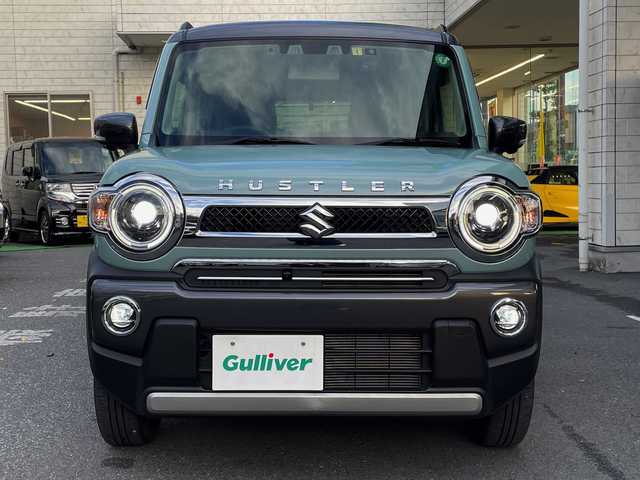 スズキ ハスラー Jスタイル Ⅱ ターボ 東京都 2023(令5)年 1.4万km オフブルーメタリック/ガンメタリック2トーンルーフ ワンオーナー/セーフティーサポート/純正メモリーナビフルセグTV/全方位モニター/衝突被害軽減システム/デュアルカメラブレーキシステム/誤発進抑制機能/車線育脱抑制機能/ふらつき警報機能/先行車発進お知らせ機能/アダプティブクローズコントロール/ハイビームアシスト/標識認識機能/後退時ブレーキシステム/後方誤発進抑制機能/アンチロックブレーキシステム/横滑り防止装置/スマートフォン連携システム/Bluetooth接続/キーレスプッシュスタートシステム/LEDヘッドライト/オートライト/クルーズコントロール/スペアキー/保証書＆取扱説明書付き