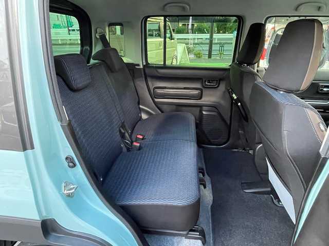 スズキ ハスラー Jスタイル Ⅱ ターボ 東京都 2023(令5)年 1.4万km オフブルーメタリック/ガンメタリック2トーンルーフ ワンオーナー/セーフティーサポート/純正メモリーナビフルセグTV/全方位モニター/衝突被害軽減システム/デュアルカメラブレーキシステム/誤発進抑制機能/車線育脱抑制機能/ふらつき警報機能/先行車発進お知らせ機能/アダプティブクローズコントロール/ハイビームアシスト/標識認識機能/後退時ブレーキシステム/後方誤発進抑制機能/アンチロックブレーキシステム/横滑り防止装置/スマートフォン連携システム/Bluetooth接続/キーレスプッシュスタートシステム/LEDヘッドライト/オートライト/クルーズコントロール/スペアキー/保証書＆取扱説明書付き