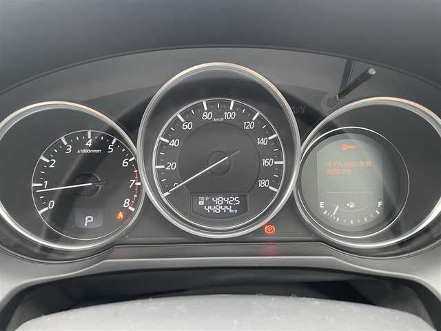 マツダ アテンザ セダン 25S Lパッケージ 愛媛県 2015(平27)年 4.5万km ジェットブラックマイカ 純正ナビ/AM/FM/CD/DVD/BT/バックカメラ　/レーダークルーズコントロール　/D/N席パワーシート　/D席シートメモリー機能　/電動パーキングブレーキ　/ブラインドスポットモニター　/パドルシフト/ヘッドアップディスプレイ/ETC/ステアリングリモコン/ドアバイザー/シガーソケット/現状サマー(純正AW)(225/45/R19)/BRIDGESTONE POTENZA S007A