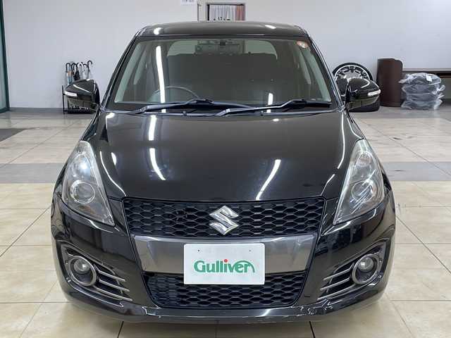 スズキ スイフト スポーツ 道央・札幌 2014(平26)年 15万km スーパーブラックパール ・社外6インチナビ(CD/DVD/AUX)/・デジタルインナーミラー一体型前後ドライブレコーダー/・社外マフラー/・クルーズコントロール/・オートライト/・フォグライト/・HIDヘッドライト/・社外15インチアルミホイール/・ビルドインETC/・ABS/・横滑り防止機能