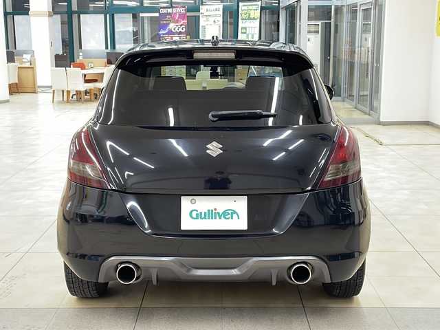 スズキ スイフト スポーツ 道央・札幌 2014(平26)年 15万km スーパーブラックパール ・社外6インチナビ(CD/DVD/AUX)/・デジタルインナーミラー一体型前後ドライブレコーダー/・社外マフラー/・クルーズコントロール/・オートライト/・フォグライト/・HIDヘッドライト/・社外15インチアルミホイール/・ビルドインETC/・ABS/・横滑り防止機能