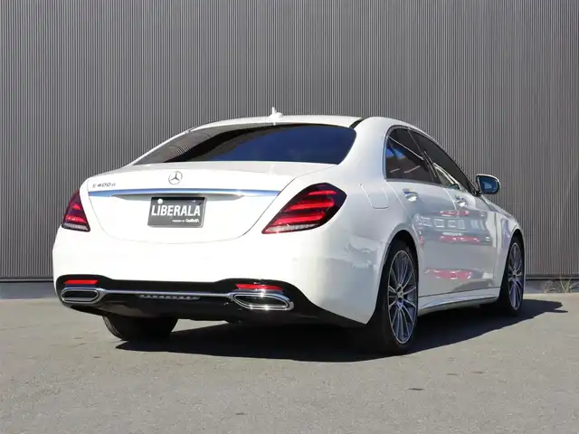 メルセデス・ベンツ Ｓ４００ｄ スポーツリミテッド 静岡県 2020(令2)年 4.2万km ダイヤモンドホワイト レザーEXパッケージ/・ブルメスターサウンド/・ナッパ黒レザーシート/・リラクゼーションシート/ベーシックパッケージ/・サンルーフ/・前席ベンチレーション/・後席シートヒーター/・エアバランスパッケージ/・赤外線反射・ノイズ軽減ガラス/レーダーセーフティパッケージ /HUD/360°カメラ/エアサス/Carplay /ソフトクローズドア/20インチ純正AW/メルセデスロゴ入りキャリパー