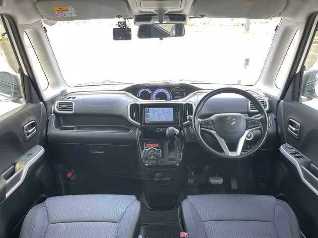 スズキ ソリオ バンディット HV MV Dカメラ ブレーキS 千葉県 2018(平30)年 6万km ピュアホワイトP 社外ナビ/（CD/DVD/BT/フルセグTV）/両側パワースライドドア/クルーズコントロール/衝突被害軽減ブレーキ/レーンキープアシスト/バックカメラ/アイドリングストップ/ドライブレコーダー/オートライト/スマートキー/プッシュスタート/フロアマット/ドアバイザー/ETC