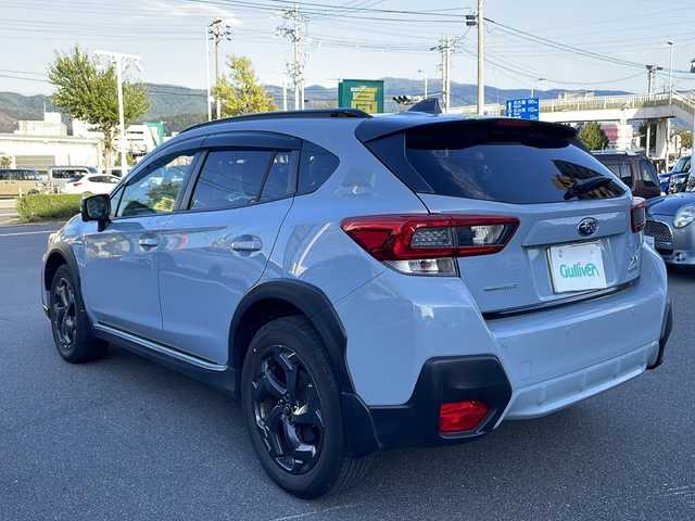 スバル ＸＶ ハイブリッド アドバンス スタイルエディション 長野県 2022(令4)年 5.5万km クールグレーカーキ ワンオーナー/純正８型メモリナビ/CN-FX810D/（AM/FM/BT/CD/DVD/SD）/フルセグテレビ/バックカメラ/プッシュスタート/パドルシフト/SRH/アイサイト/運転席メモリシート/前席パワーシート/フォグランプ/シートヒーター/純正ドライブレコーダー/ルーフレール/ETC