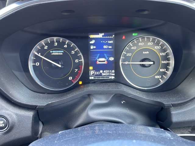スバル ＸＶ ハイブリッド アドバンス スタイルエディション 長野県 2022(令4)年 5.5万km クールグレーカーキ ワンオーナー/純正８型メモリナビ/CN-FX810D/（AM/FM/BT/CD/DVD/SD）/フルセグテレビ/バックカメラ/プッシュスタート/パドルシフト/SRH/アイサイト/運転席メモリシート/前席パワーシート/フォグランプ/シートヒーター/純正ドライブレコーダー/ルーフレール/ETC