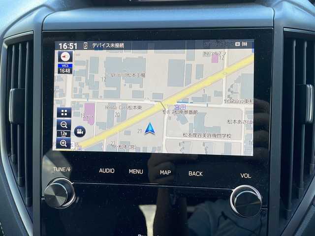 スバル ＸＶ ハイブリッド アドバンス スタイルエディション 長野県 2022(令4)年 5.5万km クールグレーカーキ ワンオーナー/純正８型メモリナビ/CN-FX810D/（AM/FM/BT/CD/DVD/SD）/フルセグテレビ/バックカメラ/プッシュスタート/パドルシフト/SRH/アイサイト/運転席メモリシート/前席パワーシート/フォグランプ/シートヒーター/純正ドライブレコーダー/ルーフレール/ETC