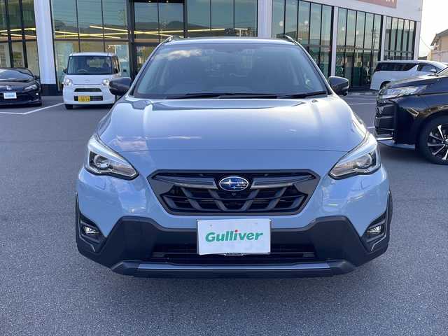 スバル ＸＶ ハイブリッド アドバンス スタイルエディション 長野県 2022(令4)年 5.5万km クールグレーカーキ ワンオーナー/純正８型メモリナビ/CN-FX810D/（AM/FM/BT/CD/DVD/SD）/フルセグテレビ/バックカメラ/プッシュスタート/パドルシフト/SRH/アイサイト/運転席メモリシート/前席パワーシート/フォグランプ/シートヒーター/純正ドライブレコーダー/ルーフレール/ETC