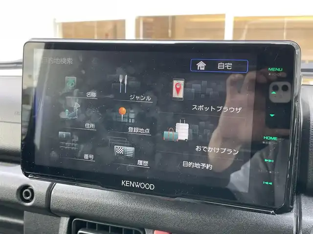 スズキ ジムニー XL 宮崎県 2024(令6)年 2.6万km シルキーシルバーメタリック ワンオーナー/社外SDナビ/（CD/DVD/AM/FM/BT）/アイドリングストップ/車線逸脱警報機能/衝突防止機能/クリアランスソナー/横滑り防止機能/D席/N席シートヒーター/社外LEDヘッドランプ/社外ゴムマット/ETC