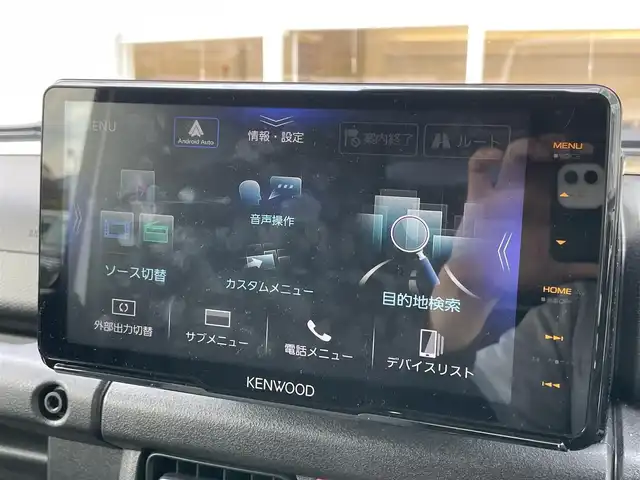 スズキ ジムニー XL 宮崎県 2024(令6)年 2.6万km シルキーシルバーメタリック ワンオーナー/社外SDナビ/（CD/DVD/AM/FM/BT）/アイドリングストップ/車線逸脱警報機能/衝突防止機能/クリアランスソナー/横滑り防止機能/D席/N席シートヒーター/社外LEDヘッドランプ/社外ゴムマット/ETC