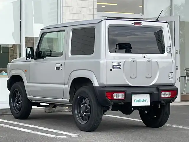 スズキ ジムニー XL 宮崎県 2024(令6)年 2.6万km シルキーシルバーメタリック ワンオーナー/社外SDナビ/（CD/DVD/AM/FM/BT）/アイドリングストップ/車線逸脱警報機能/衝突防止機能/クリアランスソナー/横滑り防止機能/D席/N席シートヒーター/社外LEDヘッドランプ/社外ゴムマット/ETC