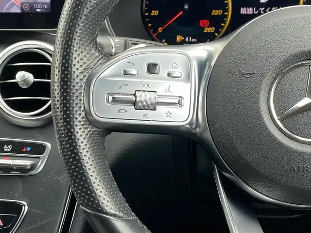 メルセデス・ベンツ Ｃ２００ ワゴン ローレウスエディション 福岡県 2019(令1)年 1.2万km ブリリアントブルーM レーダーセーフティパッケージ/アダプティブクルーズコントロール/ブラインドスポットモニター/レーンキープアシスト/アクティブブレーキアシスト/ワイヤレス充電　/黒革シート/前席シートヒーター/純正ナビ/フルセグTV/バックカメラ/Bluetooth/パワーバックドア　/LEDライト/オートハイビーム/ステアリングスイッチ/パドルシフト/ドライブレコーダー/純正18インチアルミホイール/ETC