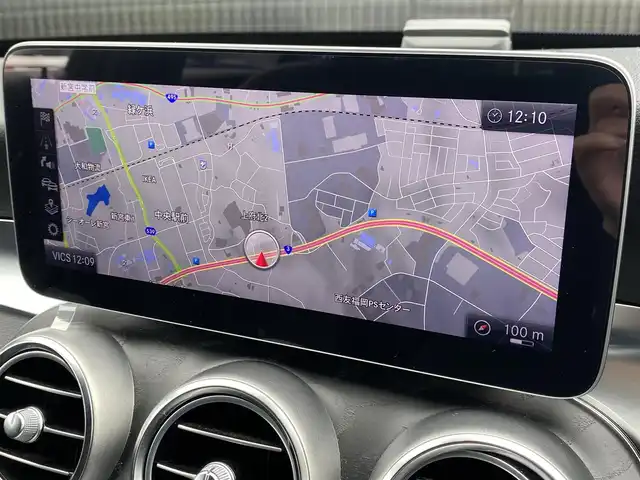 メルセデス・ベンツ Ｃ２００ ワゴン ローレウスエディション 福岡県 2019(令1)年 1.2万km ブリリアントブルーM レーダーセーフティパッケージ/アダプティブクルーズコントロール/ブラインドスポットモニター/レーンキープアシスト/アクティブブレーキアシスト/ワイヤレス充電　/黒革シート/前席シートヒーター/純正ナビ/フルセグTV/バックカメラ/Bluetooth/パワーバックドア　/LEDライト/オートハイビーム/ステアリングスイッチ/パドルシフト/ドライブレコーダー/純正18インチアルミホイール/ETC