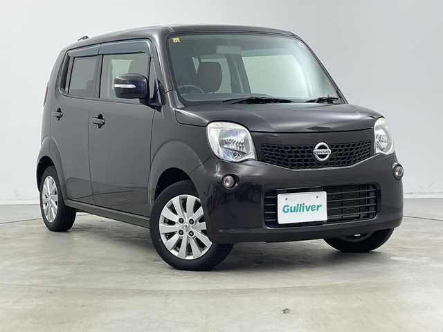 日産 モコ X 新潟県 2014(平26)年 6.1万km アーバンブラウン ワンオーナー/純正ディスプレイオーディオ/　CD/USB/バックモニター/アイドリングストップ/純正14インチアルミホイール/純正フロアマット/取扱説明書/保証書