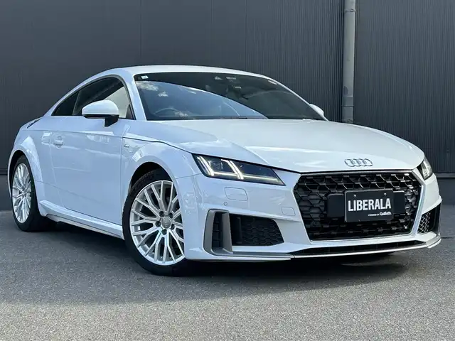 アウディ ＴＴクーペ 香川県 2019(平31)年 3.5万km 白 純正ナビ/Bカメラ/オートライト/ハーフレザーシート/運転席助手席パワーシート/シートヒーター/オートホールド