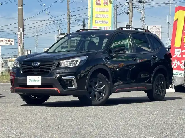 スバル フォレスター X－ブレイク 愛知県 2019(平31)年 3.9万km クリスタルブラックシリカ /禁煙//DIATONEナビ/フルセグ/CD/DVD/BT/MSV//ドラレコ/バック・サイドカメラ/ビルトインETC//革巻きステア/ステアスイッチ/パドルシフト/ステアヒーター//前席パワーシート/全席シートヒーター//電動格納ウィンカーミラー//純正17インチAW/純正フロアマット/純正トノカバー//ルーフレール/パワーバックドア//ACC/LDA/プリクラッシュブレーキ/後退時自動ブレーキ//新車時保証書//取扱説明書//ナビ取説//スペアスマートキー有