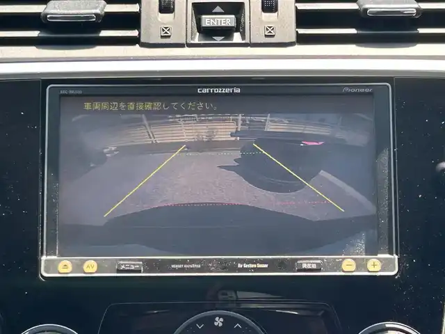 スバル レヴォーグ 1．6GT－S アイサイト 滋賀県 2014(平26)年 8.3万km クリスタルブラックシリカ 4WD(F4)/STiエアロ/STiホイール/7インチ純正ナビ【AVIC-MRZ099】/(FM/AM/CD/DVD/フルセグ/Bluetooth)/ETC/バックカメラ/アイサイト/・プリクラッシュブレーキアシスト	/・アクティブレーンキープ	/・全車速追従機能付クルーズコントロール/・ＡＴ誤発進抑制制御/積込冬タイヤ(純正ホイール付き)/電子パーキング/電動格納ミラー/アイドリングストップ/革巻きステアリング/ステアリングスイッチ/パドルシフト/オートライト/LEDヘッドライト/フロントフォグ/リアフォグ/フルオートエアコン/プッシュスタート/スマートキー/スペアキー/純正フロアマット/トノカバー