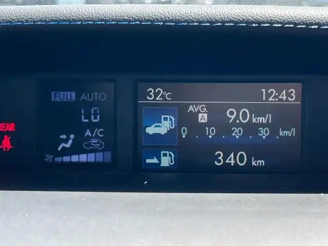 スバル レヴォーグ 1．6GT－S アイサイト 滋賀県 2014(平26)年 8.3万km クリスタルブラックシリカ 4WD(F4)/STiエアロ/STiホイール/7インチ純正ナビ【AVIC-MRZ099】/(FM/AM/CD/DVD/フルセグ/Bluetooth)/ETC/バックカメラ/アイサイト/・プリクラッシュブレーキアシスト	/・アクティブレーンキープ	/・全車速追従機能付クルーズコントロール/・ＡＴ誤発進抑制制御/積込冬タイヤ(純正ホイール付き)/電子パーキング/電動格納ミラー/アイドリングストップ/革巻きステアリング/ステアリングスイッチ/パドルシフト/オートライト/LEDヘッドライト/フロントフォグ/リアフォグ/フルオートエアコン/プッシュスタート/スマートキー/スペアキー/純正フロアマット/トノカバー