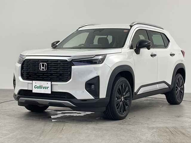 ホンダ ＷＲ－Ｖ Z+ ブラックスタイル 愛知県 2025(令7)年 0.1千km プラチナホワイトパール /禁煙車//純正HondaCONNECTナビ//フルセグTV//バックカメラ//ETC//ブラックスタイル専用ベルリナブラック外装加飾//純正17インチアルミホイール(ベルリナブラック)//ホンダセンシング//衝突軽減ブレーキ//先行車発進お知らせ//歩行者事故低減ステアリング//路外逸脱抑制機能//標識認識機能//アダプティブクルーズコントロール//レーンキープアシストシステム//誤発進抑制機能(前後方)//急アクセル抑制機能//前後パーキングセンサー//オートハイビーム//フルLEDヘッドライト//オートライト//フロントフォグランプ//プライムスムース&ファブリックコンビシート//トノカバー//革巻きステアリング//ステアリングスイッチ//パドルシフト//プッシュスタート//電動格納ミラーウィンカー//横滑り防止装置