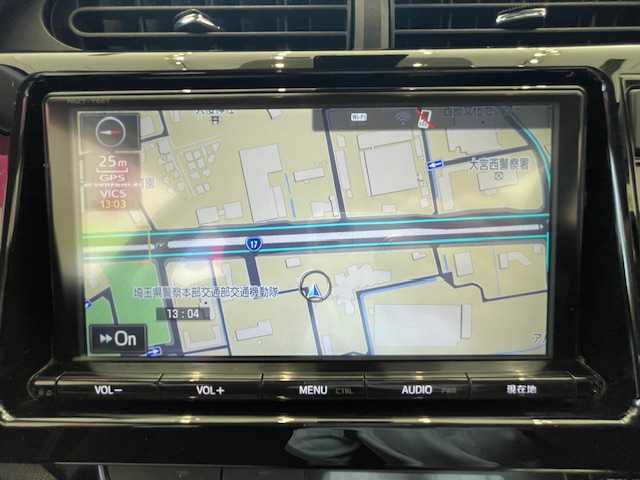 トヨタ アクア S スタイルブラック 埼玉県 2016(平28)年 5.4万km ダークブルーマイカ トヨタセーフティーセンス/　・プリクラッシュセーフティー/　・自動ブレーキ/　・レーン逸脱警報/　・自動ハイビーム/　・踏み間違え防止装置/純正メモリナビ/　　CD/DVD/BT/ワンセグTV/バックカメラ/純正15アルミホイール/スマートキー/ビルドインETC2/0