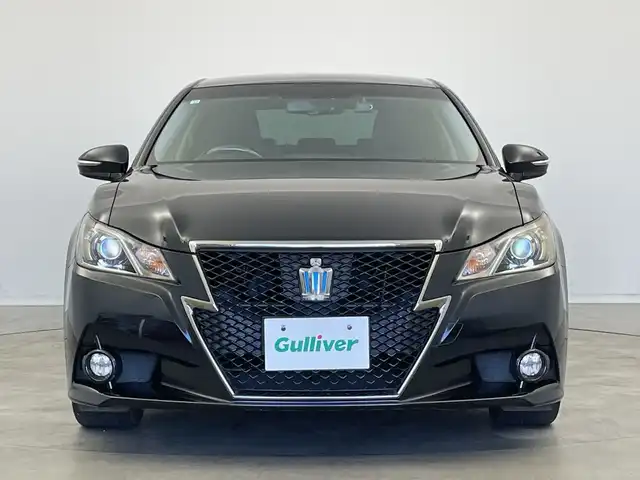 トヨタ クラウン ハイブリッド アスリートS ブラックスタイル 新潟県 2014(平26)年 6.6万km プレシャスブラックパール 純正HDDナビ　/バックカメラ　/フルセグ　/クルーズコントロール/前席パワーシート　/前方ドライブレコーダー/LEDオートライト　/ビルトインETC　/純正フロアマット　/純正１８インチAW　/ステアリングスイッチ　/MTモード付AT　/保証書　/取扱説明書　/スマートキー　/スペアキー