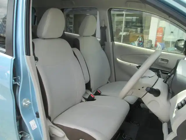日産 デイズ X 千葉県 2016(平28)年 4.2万km アイスブルー 純正SDカーナビ、フルセグTV/アラウンドビューモニター/オーディオ【CD/BT/USB/AUX】/運転席シートリフター/アイドリングストップ/衝突軽減装置/横滑り防止装置/カーナビ取扱説明書/スペアキー(1本)