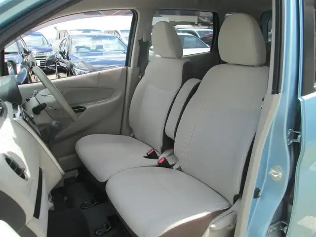 日産 デイズ X 千葉県 2016(平28)年 4.2万km アイスブルー 純正SDカーナビ、フルセグTV/アラウンドビューモニター/オーディオ【CD/BT/USB/AUX】/運転席シートリフター/アイドリングストップ/衝突軽減装置/横滑り防止装置/カーナビ取扱説明書/スペアキー(1本)