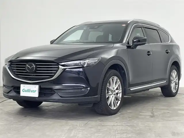マツダ ＣＸ－８ XD Lパッケージ 群馬県 2018(平30)年 3.2万km ジェットブラックマイカ マツダコネクトナビ　３６０度モニター　レーダークルーズコントロール　シートヒーター　パワーシート　純正１９インチＡＷ　ステアリングリモコン　ステアリングヒーター　ドラレコ　ＥＴＣ　スマートキー　禁煙車