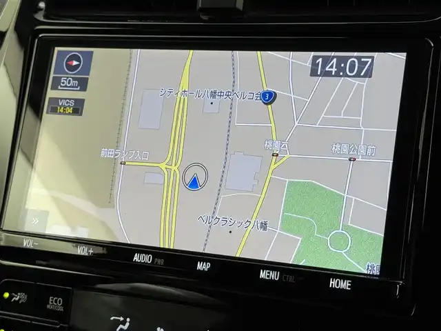 トヨタ プリウス S ツーリングセレクション 福岡県 2018(平30)年 7.2万km ホワイトパールクリスタルシャイン モデリスタエアロ　/純正９型ナビ／フルセグＴＶ　/バックカメラ　/レーダークルーズコントロール　/衝突軽減ブレーキ　/レーンキープ　/横滑り防止装置　/オートマチックハイビーム　/シートヒーター　/純正１７インチＡＷ