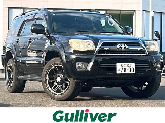 トヨタ ハイラックス サーフ SSR－X LTD 佐賀県 2007(平19)年 12万km ブラック 純正ナビ　４WD　ETC　ドライブレコーダー　バックカメラ　オートライト　オートハイビーム　ルーフレール