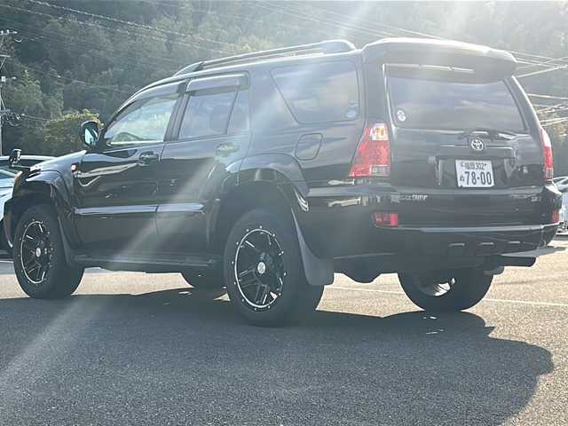 トヨタ ハイラックス サーフ SSR－X LTD 佐賀県 2007(平19)年 12万km ブラック 純正ナビ　４WD　ETC　ドライブレコーダー　バックカメラ　オートライト　オートハイビーム　ルーフレール