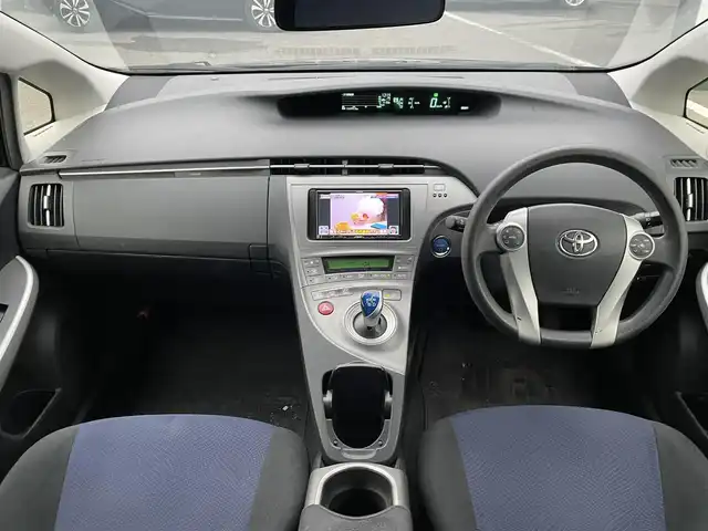 トヨタ プリウス S 長崎県 2014(平26)年 13.6万km ブラック 社外SDナビ/CD/DVD/BT/フルセグTV/バックカメラ/モデリスタエアロ/社外17インチAW/LEDヘッドライト/ETC