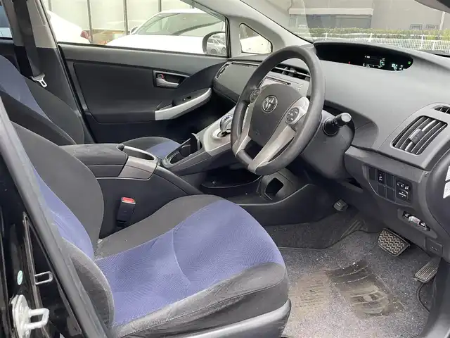 トヨタ プリウス S 長崎県 2014(平26)年 13.6万km ブラック 社外SDナビ/CD/DVD/BT/フルセグTV/バックカメラ/モデリスタエアロ/社外17インチAW/LEDヘッドライト/ETC