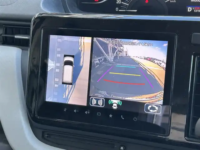 スズキ ソリオ HV MZ 静岡県 2021(令3)年 5.4万km ピュアホワイトP 純正9インチナビ/フルセグ/全周囲カメラ/両側パワースライドドア/ヘッドアップディスプレイ/スズキ セーフティ サポート/シートヒーター/コーナーセンサー/プッシュスタート/スマートキー/LEDヘッドライト/フォグライト