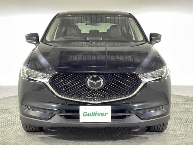 マツダ ＣＸ－５ XD Lパッケージ 神奈川県 2017(平29)年 4.9万km ジェットブラックマイカ 純正SDナビ/（CD/DVD/BT/AM/FM/USB/AUX）/フルセグTV/バックカメラ/サイドカメラ/レーダークルーズコントロール/BSM/衝突軽減ブレーキ/レーンキープアシスト/黒革シート（D/N席パワーシート）/運転席シートメモリー/シートヒーター/ハンドルヒーター/ヘッドアップディスプレイ/パワーバックドア/電動パーキングブレーキ/オートホールド機能/ETC/スマートキー×2