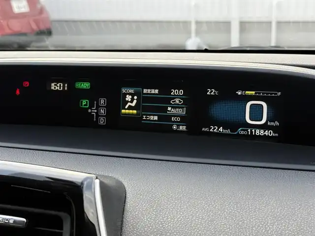 トヨタ プリウス S ツーリングセレクション 大阪府 2016(平28)年 11.9万km エモーショナルレッド (株)IDOMが運営する【じしゃロン東大阪店】の自社ローン専用車両になりますこちらは現金またはオートローンご利用時の価格です。自社ローンご希望の方は別途その旨お申付け下さい/社外ナビ【AVN-Z05iW】/フルセグTV、Bluetooth、SDREC、CD、DVD/バックカメラ/ETC/LEDヘッドライト/オートライト/前席シートヒーター/横滑り防止装置/合皮シート/スマートキー＆プッシュスタート/取説＆保証書