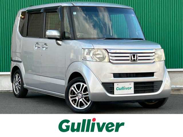 ホンダ Ｎ ＢＯＸ G Lパッケージ 宮城県 2014(平26)年 5.8万km カトラリーシルバーM ワンオーナー/純正SDナビ/【CD・DVD・BT・USB・ワンセグTV】/バックカメラ/左側パワースライドドア/横滑り防止装置/電動格納ミラー/ヘッドライトレベライザー/純正14インチAW/スマートキーX２/ETC