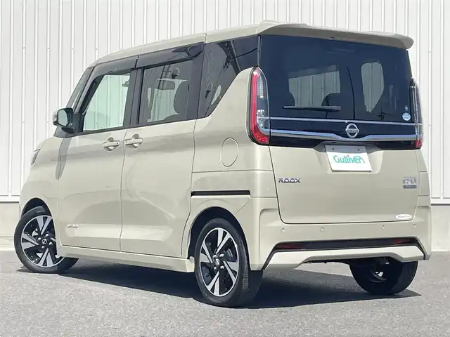 日産 ルークス HWS Gターボ プロパイロットED 群馬県 2021(令3)年 1.9万km フローズンバニラパール 純正SDナビ/(AM/FM/BT/TV/CD/DVD/USB/SD)/両側パワースライドドア/アラウンドビューモニター/プロパイロット/クリアランスソナー/エマージェンシーブレーキ/車線逸脱警報/車線逸脱防止支援/先行車発進お知らせ機能/標識認識機能/AUTOライト/ETC/前方ドライブレコーダー/純正フロアマット/純正ドアバイザー/ステアリングリモコン/後席サンシェード/保証書/取扱説明書/スペアキー1