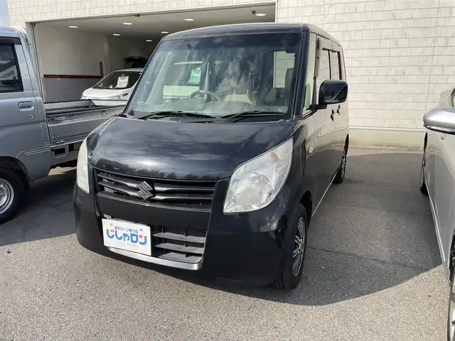 スズキ パレット L 和歌山県 2012(平24)年 7.1万km 黒 (株)IDOMが運営する【じしゃロン和歌山店】の自社ローン専用車両になります。こちらは現金またはオートローンご利用時の価格です。自社ローンご希望の方は別途その旨お申付け下さい/両側イージークローザー/プッシュスタート/スマートキー/パワーステアリング/LEDライト/ダブルエアバック/ABS