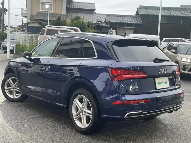 アウディ Ｑ５ 40TDIクワトロ スポーツ 愛知県 2021(令3)年 6.8万km 青 Ｓラインパッケージ/純正ナビ/フルセグテレビ/バックカメラ/アラウンドビューモニター/アイドリングストップ/ウィンカーミラー/追従クルーズコントロール/プッシュスタート/パワーバックドア/ETC/LED/全席シートヒーター/パーキングアシスト
