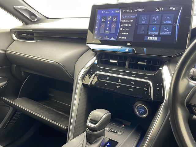 トヨタ ハリアー ハイブリッド Z 沖縄県 2020(令2)年 6.3万km プレシャスブラックパール 純正１２．３インチナビ（AM/FM/Bluetooth）/フルセグＴＶ/プレミアムサウンドＪＢＬ/クルーズコントロール/パワーバックドア/トヨタセーフティセンス/デジタルインナーミラー/ハーフレザーシート