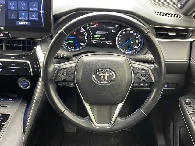 トヨタ ハリアー ハイブリッド Z 沖縄県 2020(令2)年 6.3万km プレシャスブラックパール 純正１２．３インチナビ（AM/FM/Bluetooth）/フルセグＴＶ/プレミアムサウンドＪＢＬ/クルーズコントロール/パワーバックドア/トヨタセーフティセンス/デジタルインナーミラー/ハーフレザーシート